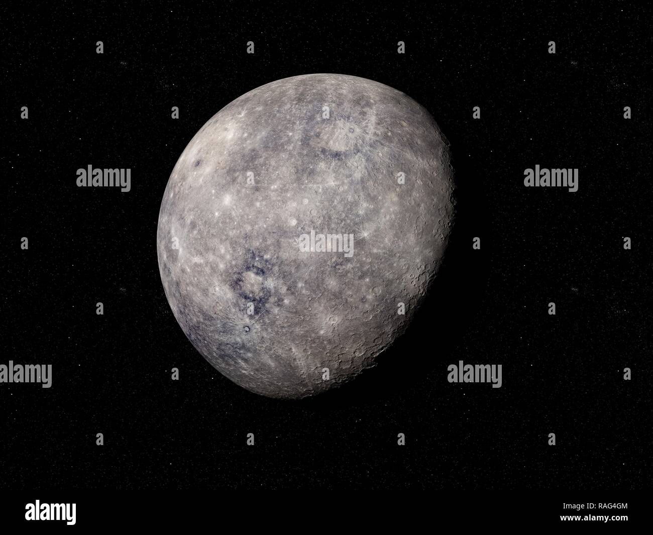 Illustration of Mercury Stock Photo - Alamy