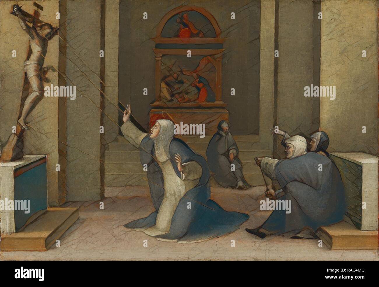Saint Catherine of Siena Receiving the Stigmata, Domenico Beccafumi ...