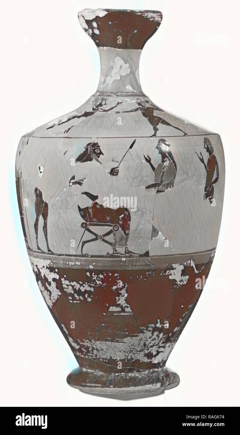 Attic BlackFigure Lekythos, Taleides Painter, and Amasis (Greek (Attic