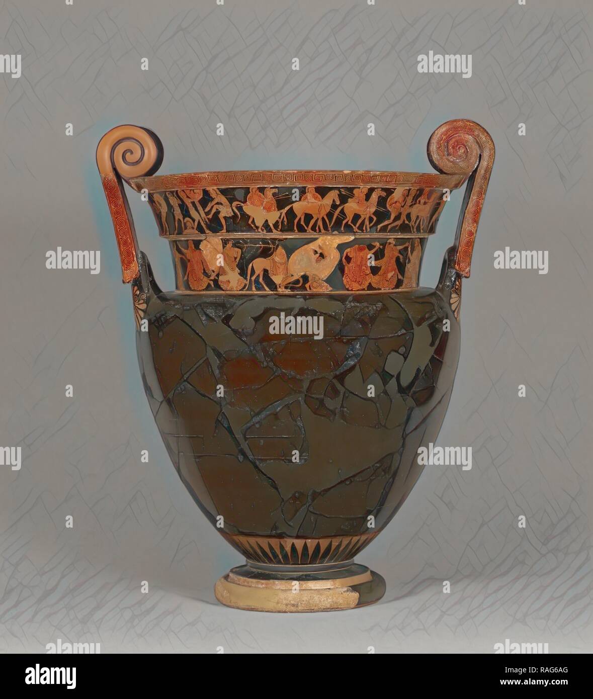 RedFigure Volute Krater, Attributed to Kleophrades Painter (Greek