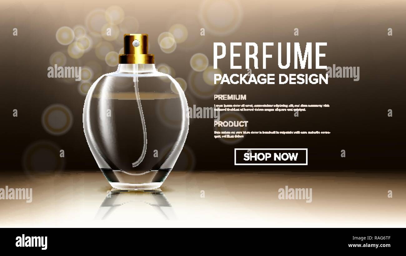 Download Cosmetic Glass Product Vector Bottle Luxury Fashion Fragrance Collagen 3d Isolated Transparent Realistic Mockup Template Illustration Stock Vector Image Art Alamy