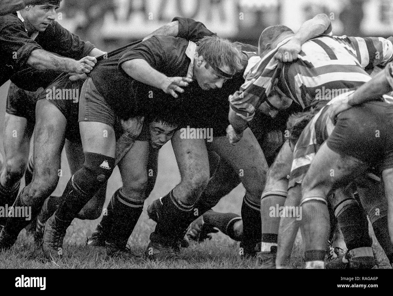 Rugby prop Black and White Stock Photos & Images - Alamy