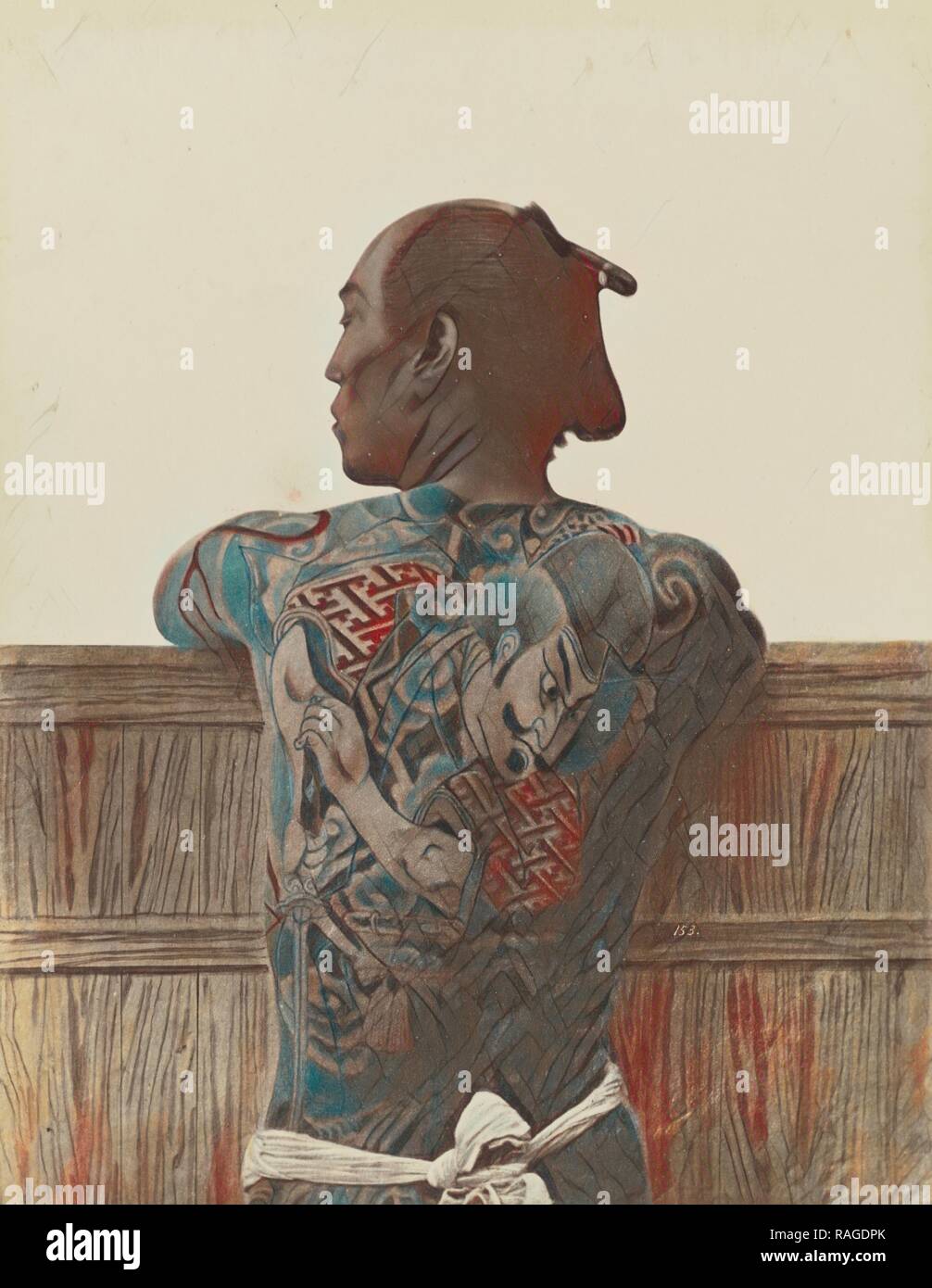 Japanese Tattoo; Kusakabe Kimbei (Japanese, 1841 - 1934