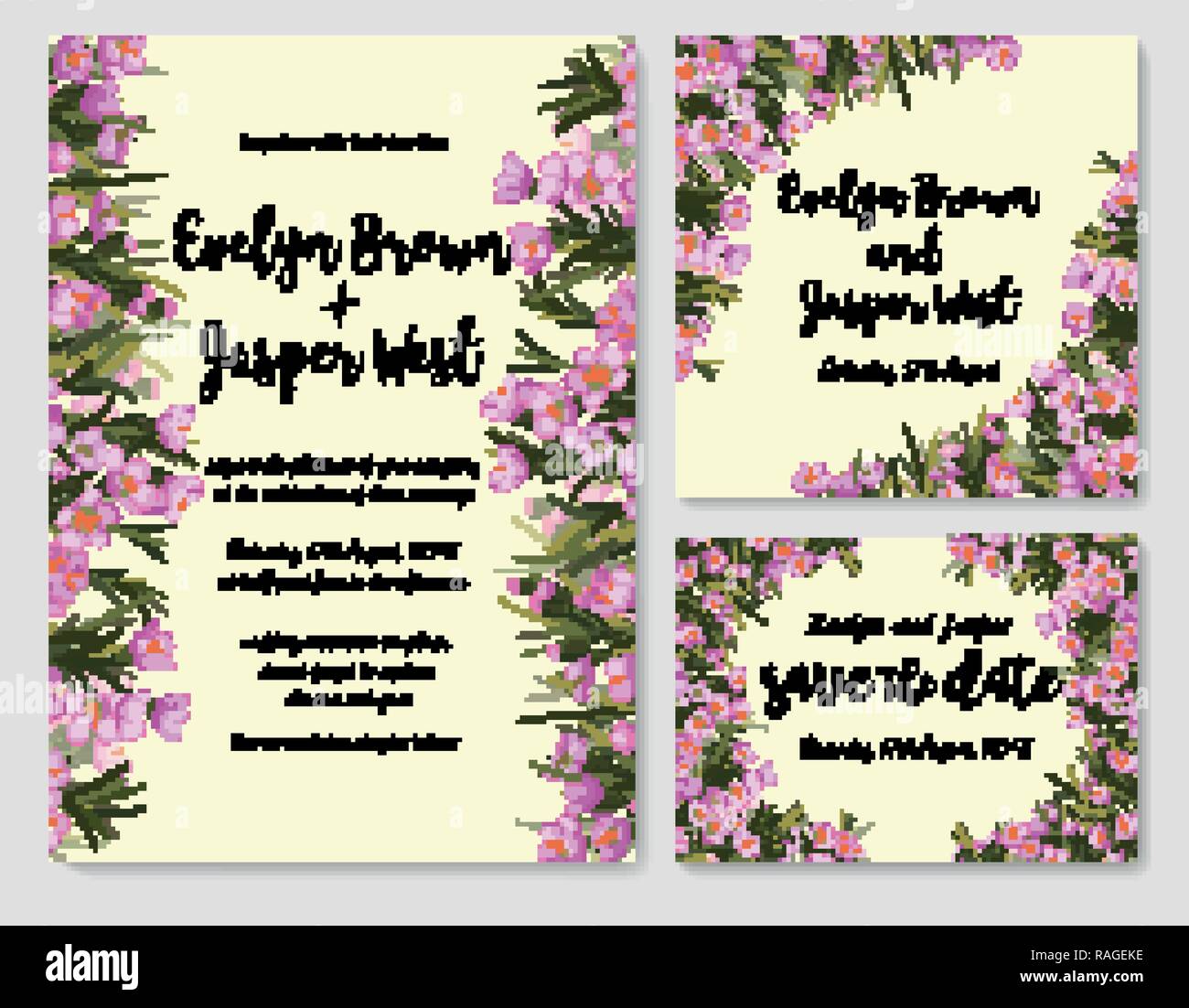 Wedding reception vector vectors hi-res stock photography and images ...