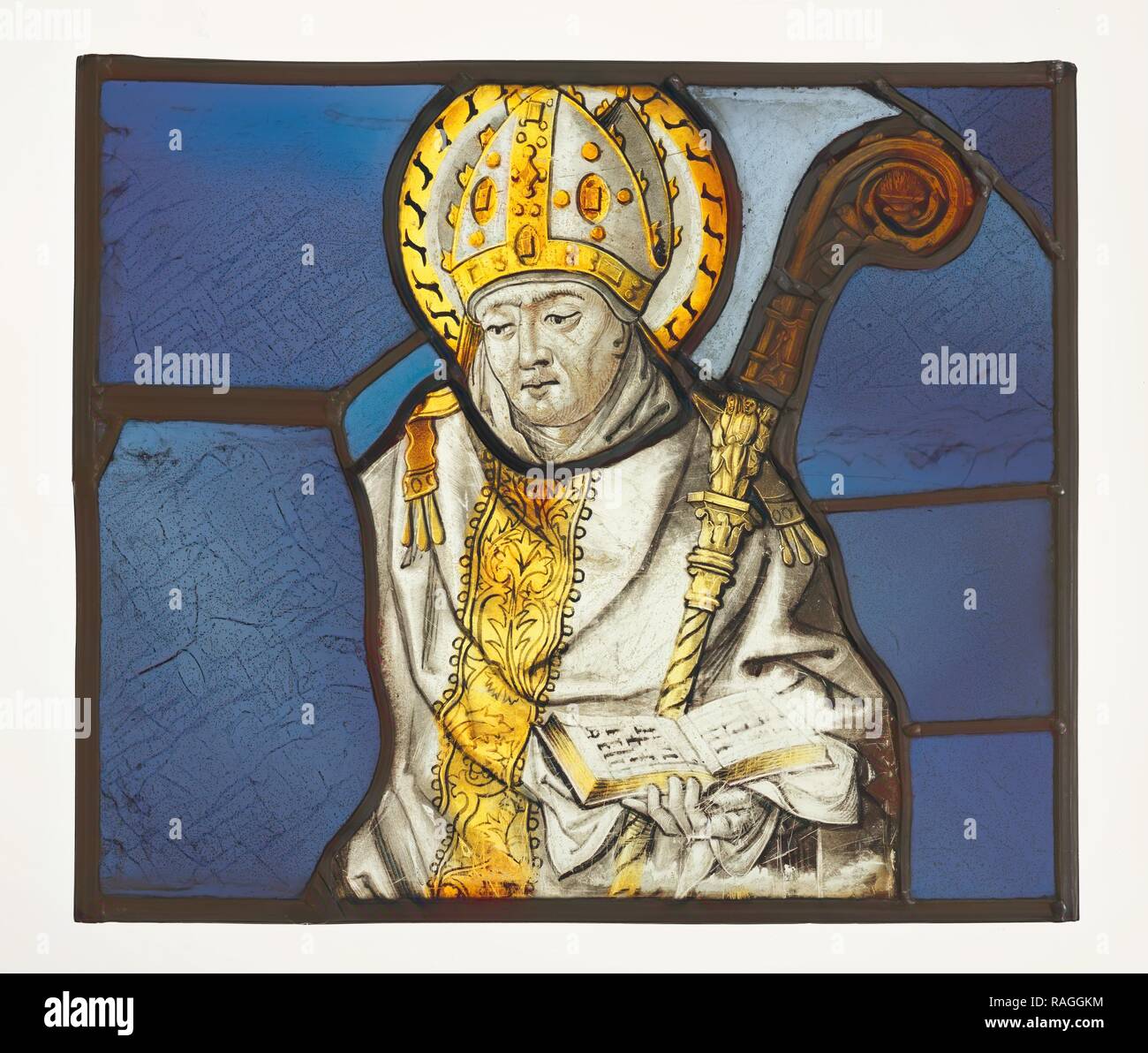 Glass vitreous paint silver stain and lead hires stock photography and