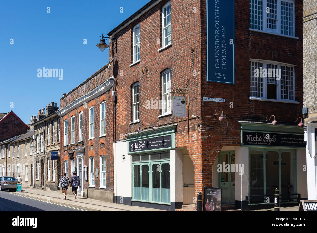 Gainsborough's House, Gainsborough Street, Sudbury, Suffolk, England