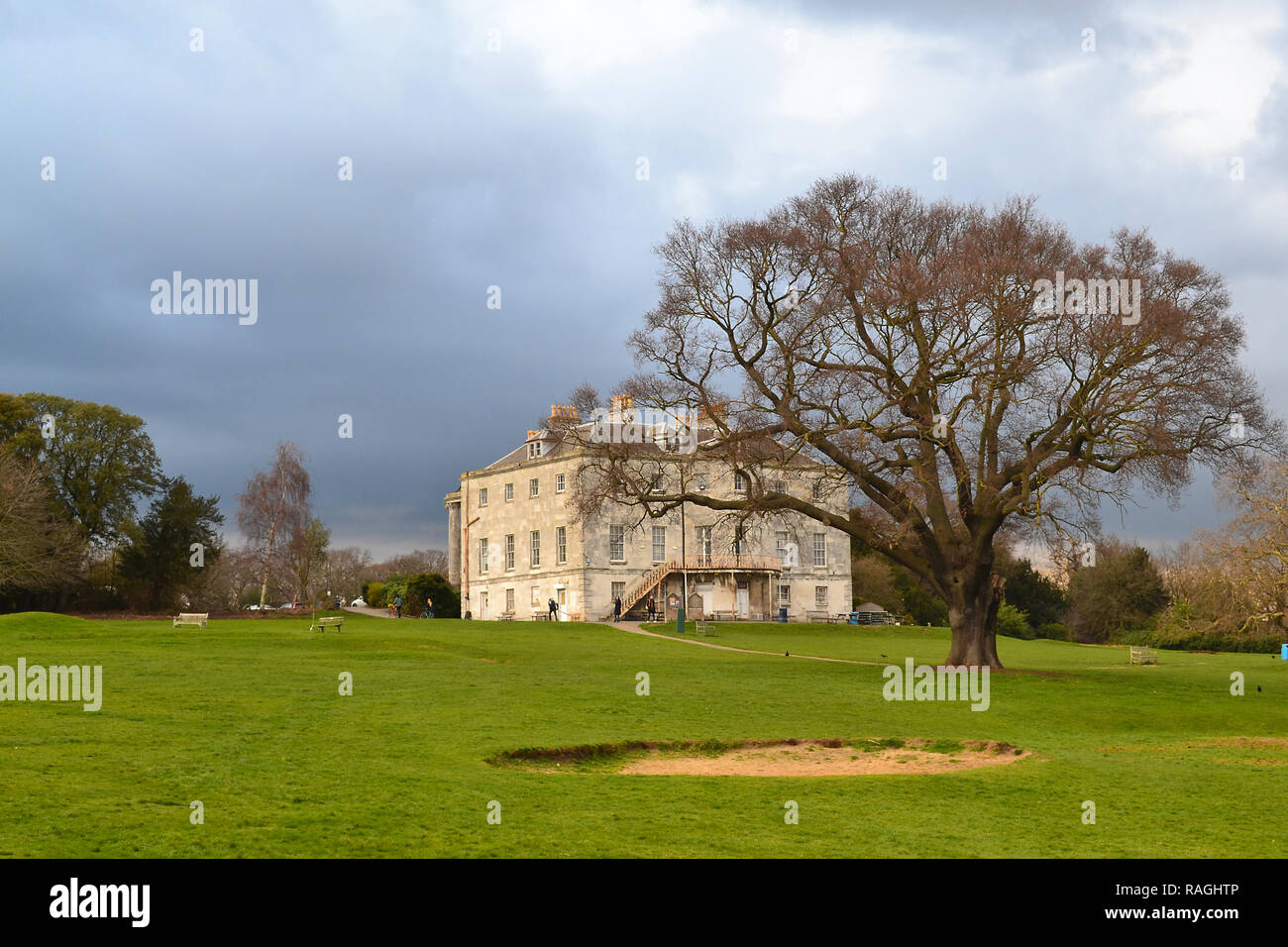 Beckenham Place Mansion, a Palladianstyle house, set in