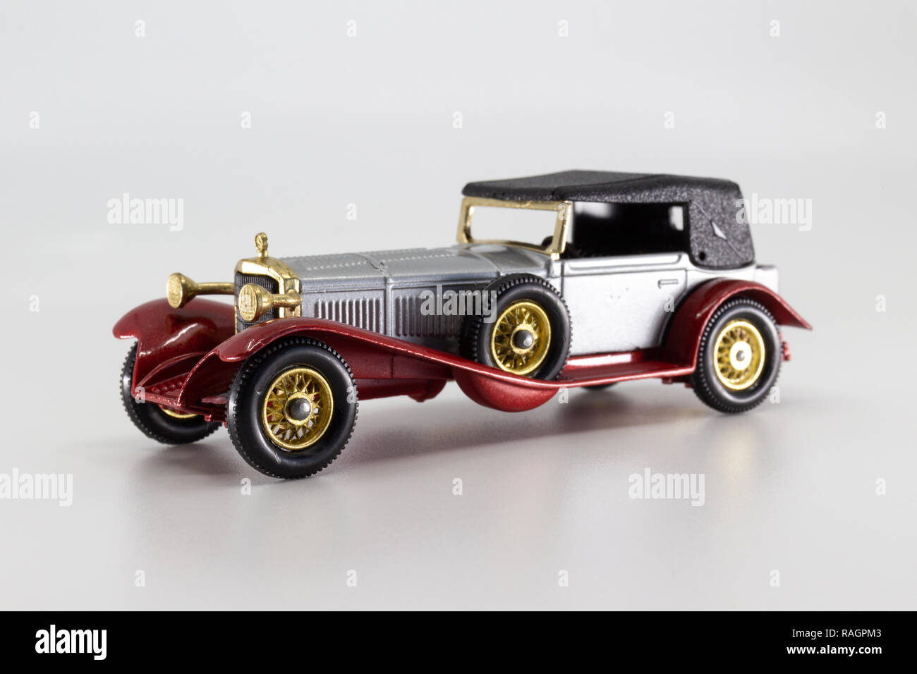 Matchbox Models of Yesteryear Y-16 Mercedes-Benz SS Coupe 1928 Stock Photo