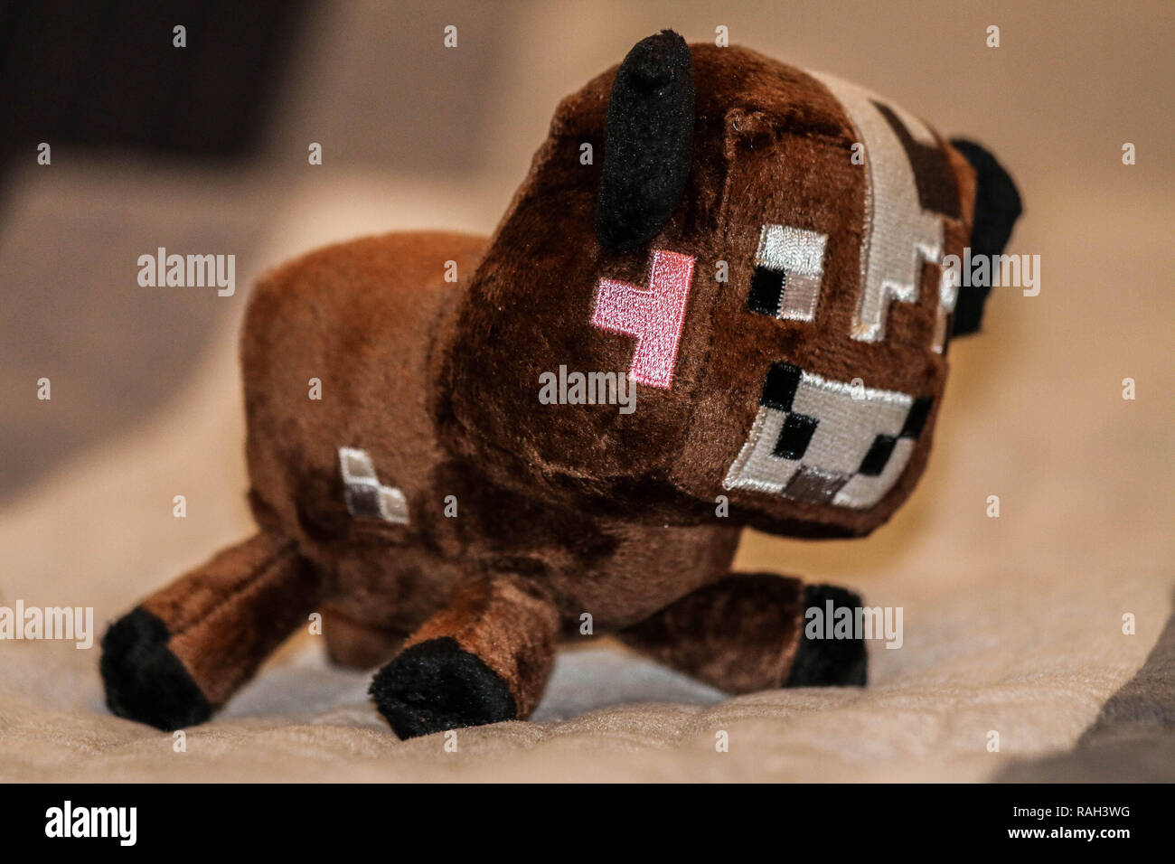 minecraft plush cow