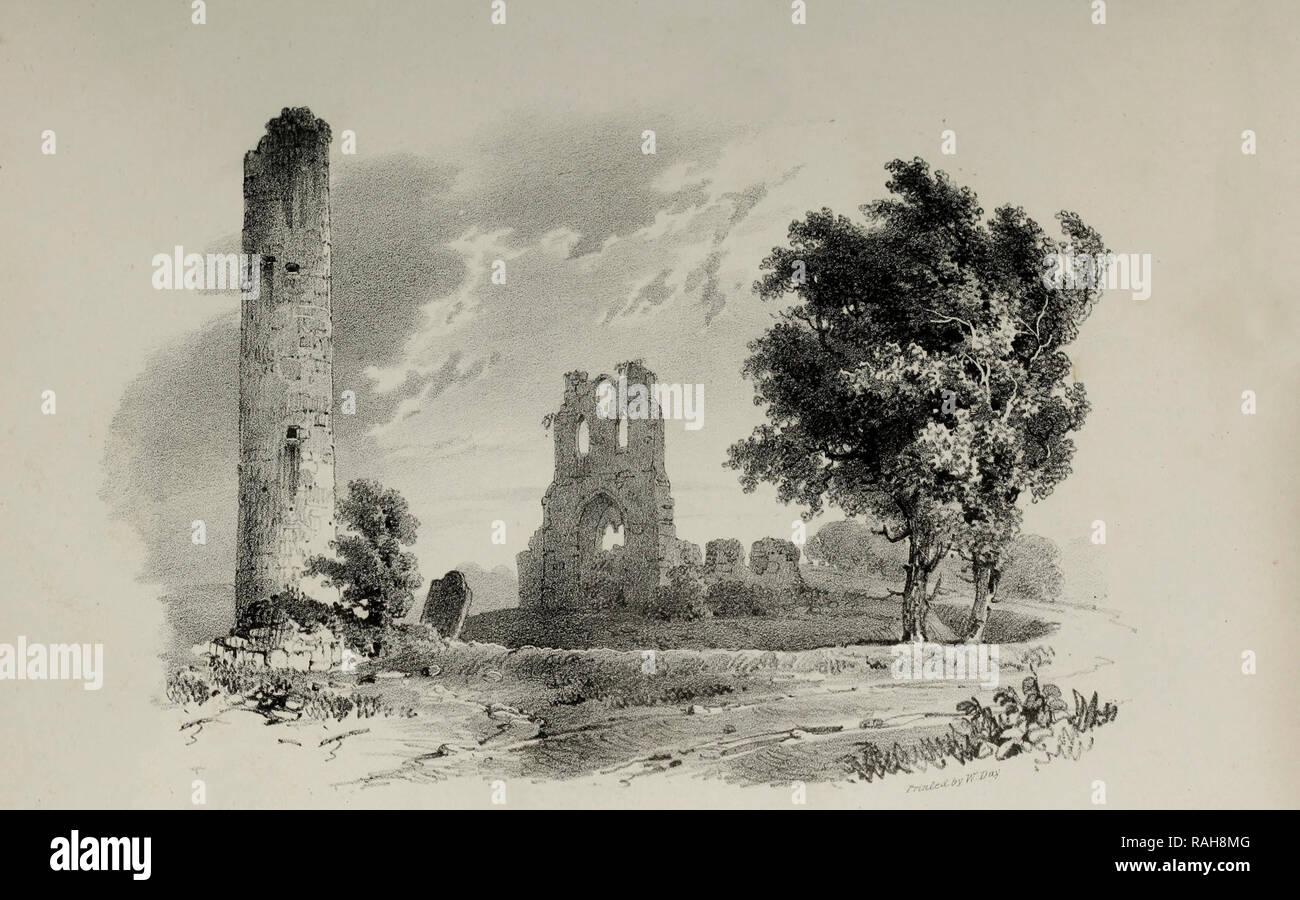 Round Tower of Donoughmore Stock Photo Alamy