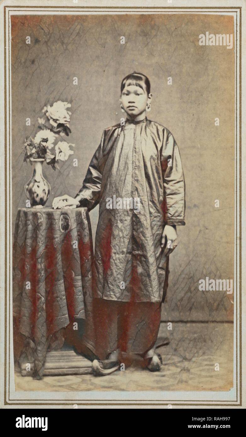 Chinese girl, recto, Clark Worswick collection of photographs of China and  Southeast Asia, Kai-Sack, ca. 1860 reimagined Stock Photo - Alamy