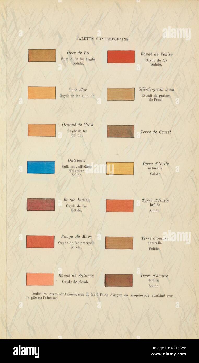 Palette Contemporaine Stock Photos Palette Contemporaine Stock