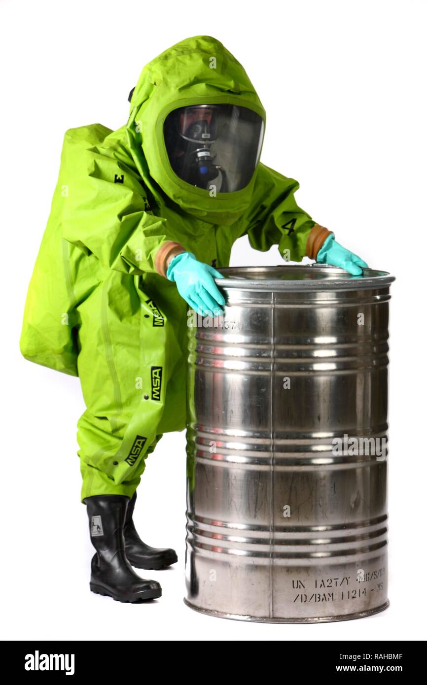 Hazardous chemicals firemen Cut Out Stock Images & Pictures Alamy