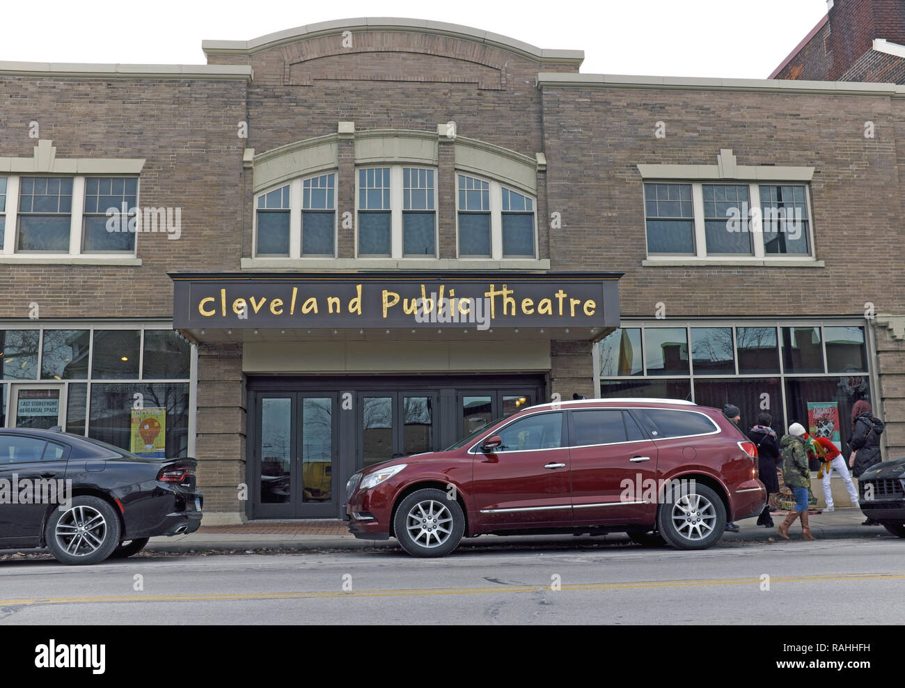 Cleveland Public Theatre in the Gordon Square-Shoreway district of Cleveland, Ohio, USA. Stock Photo