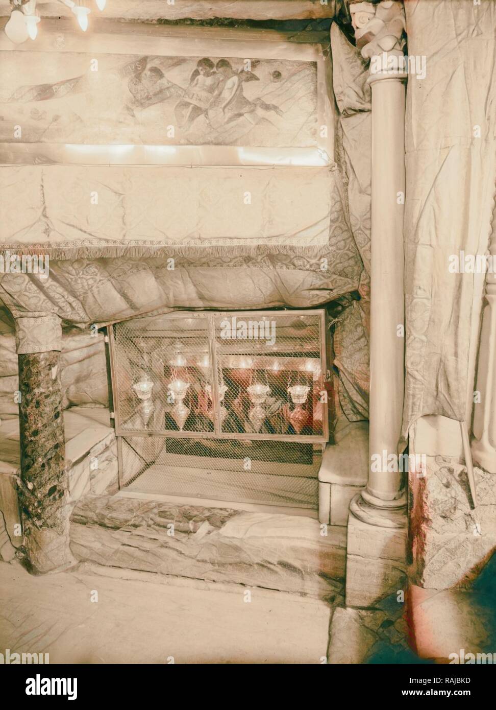 The Manger Church Of The Nativity Feb 1945 West Bank
