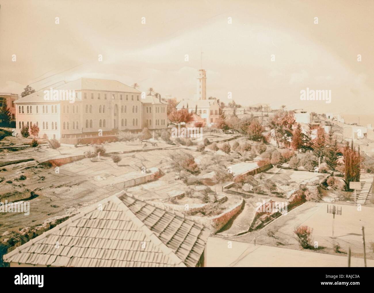 Beirut, Junior Girls' College, administrative building, north side