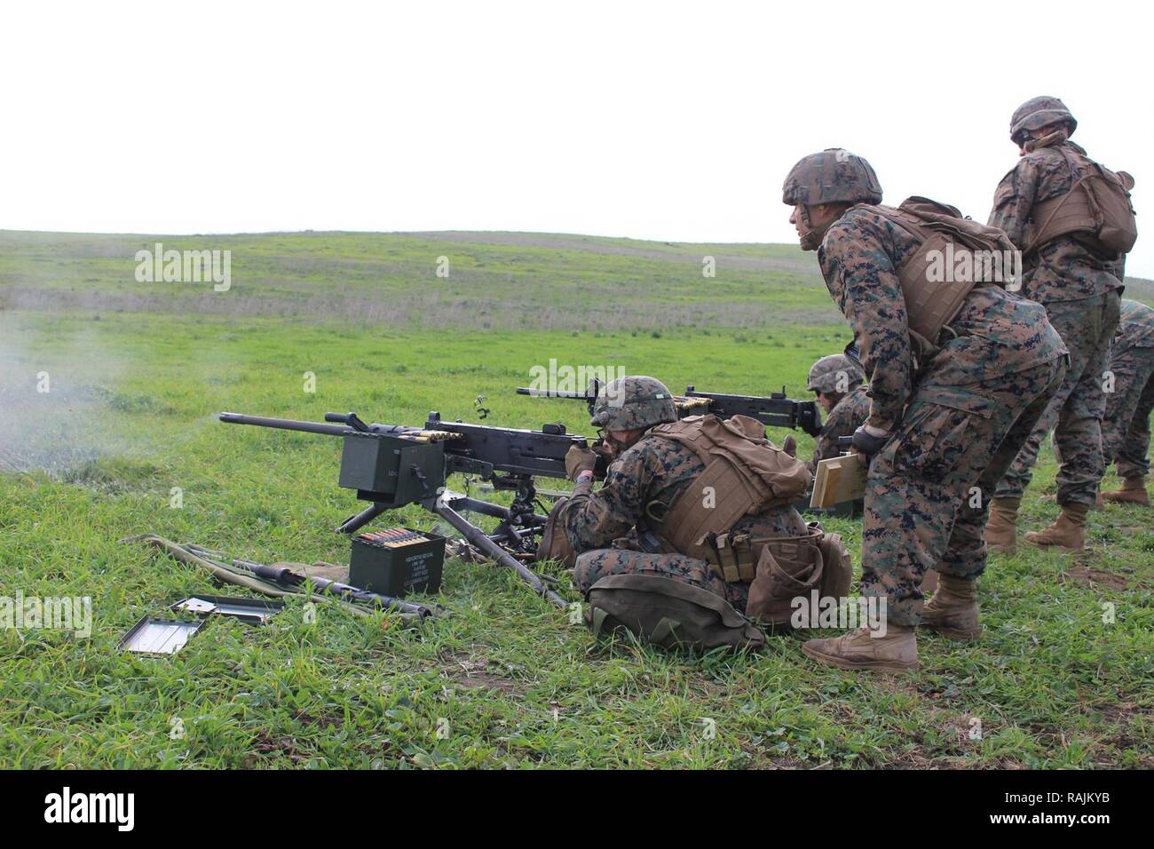 M2a1 50 cal machine gun hi-res stock photography and images - Alamy