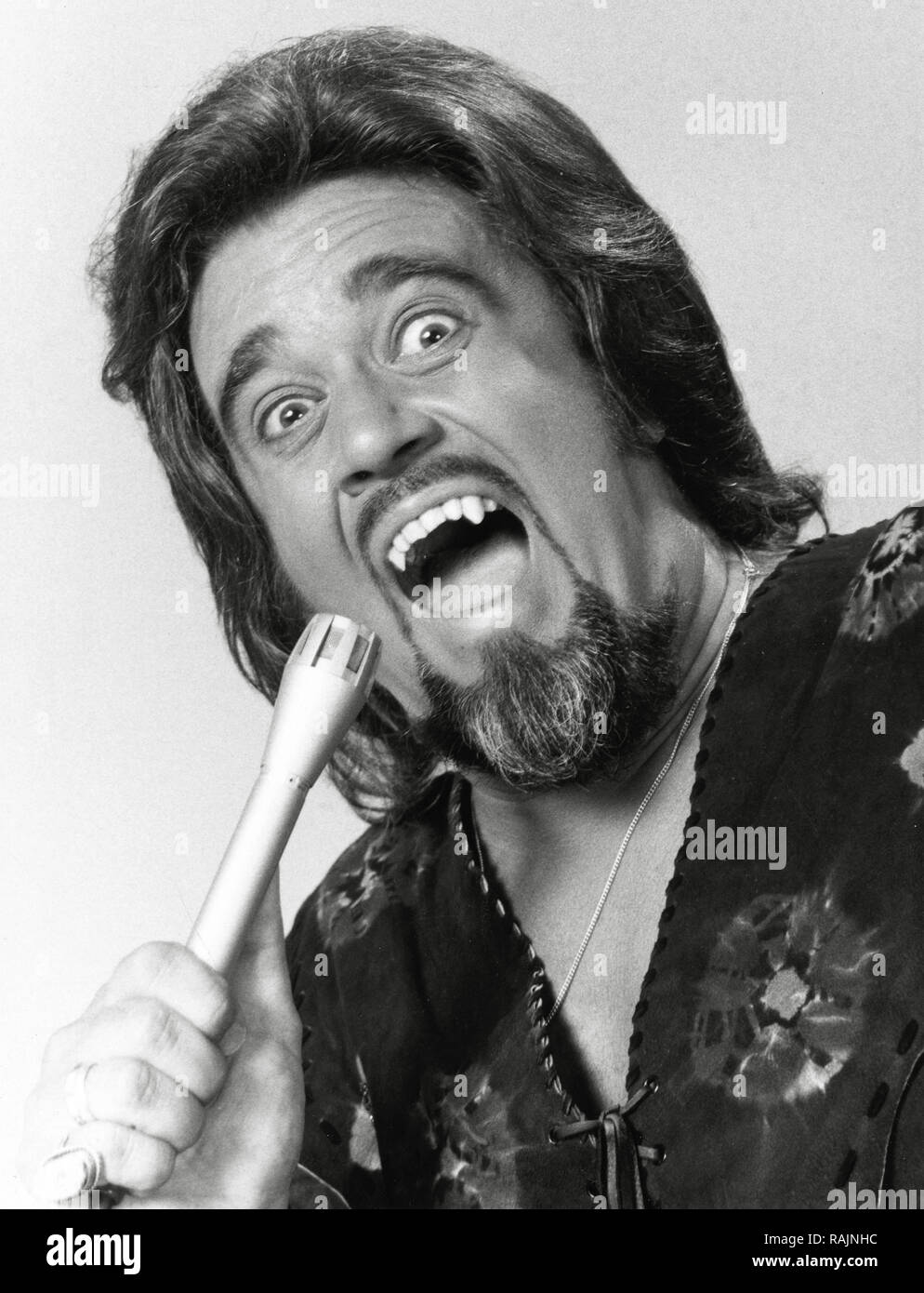 Publicity photo of Wolfman Jack,  circa 1982    File Reference # 33636 903THA Stock Photo