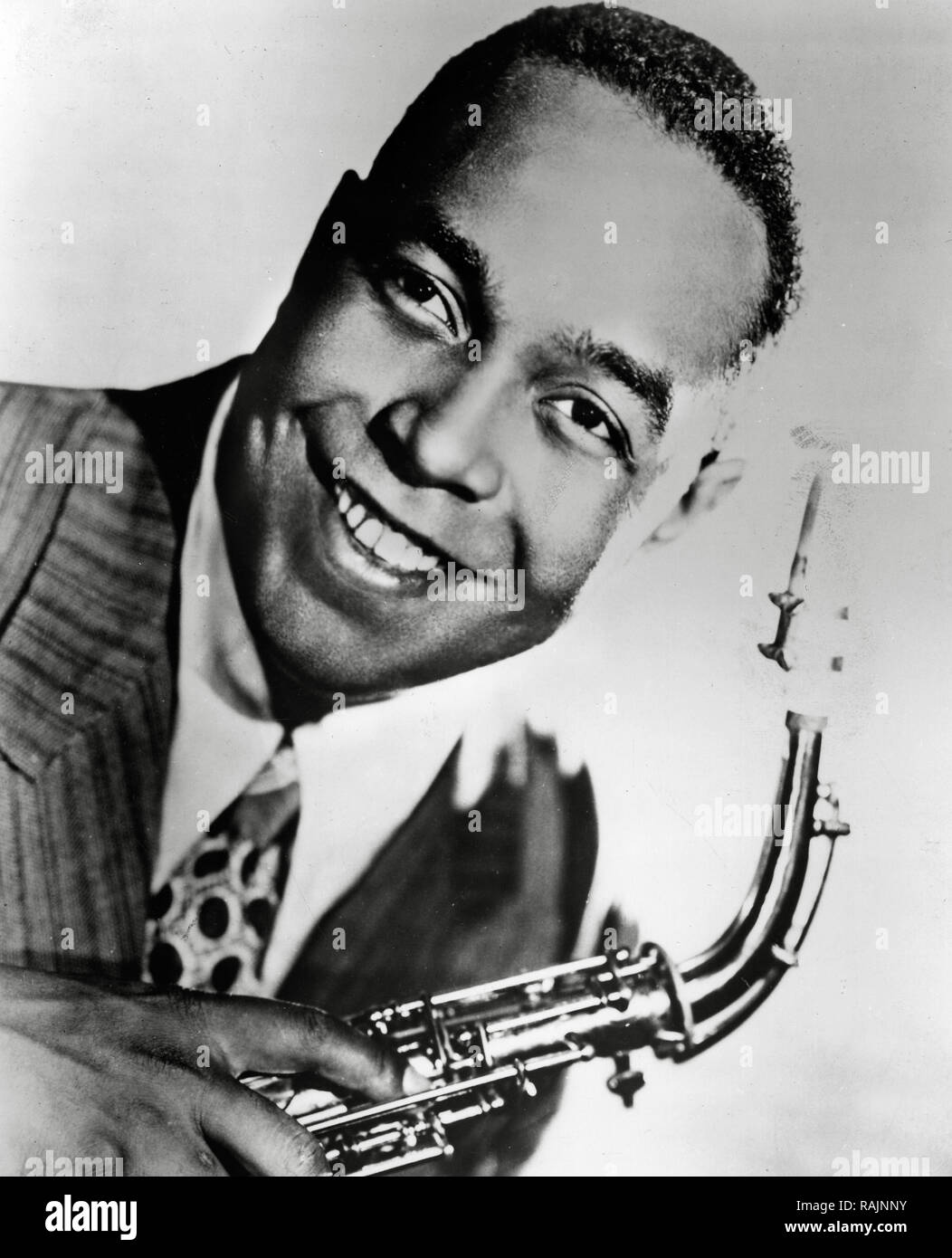 Publicity photo of Charlie Parker,  circa 1945    File Reference # 33636 928THA Stock Photo