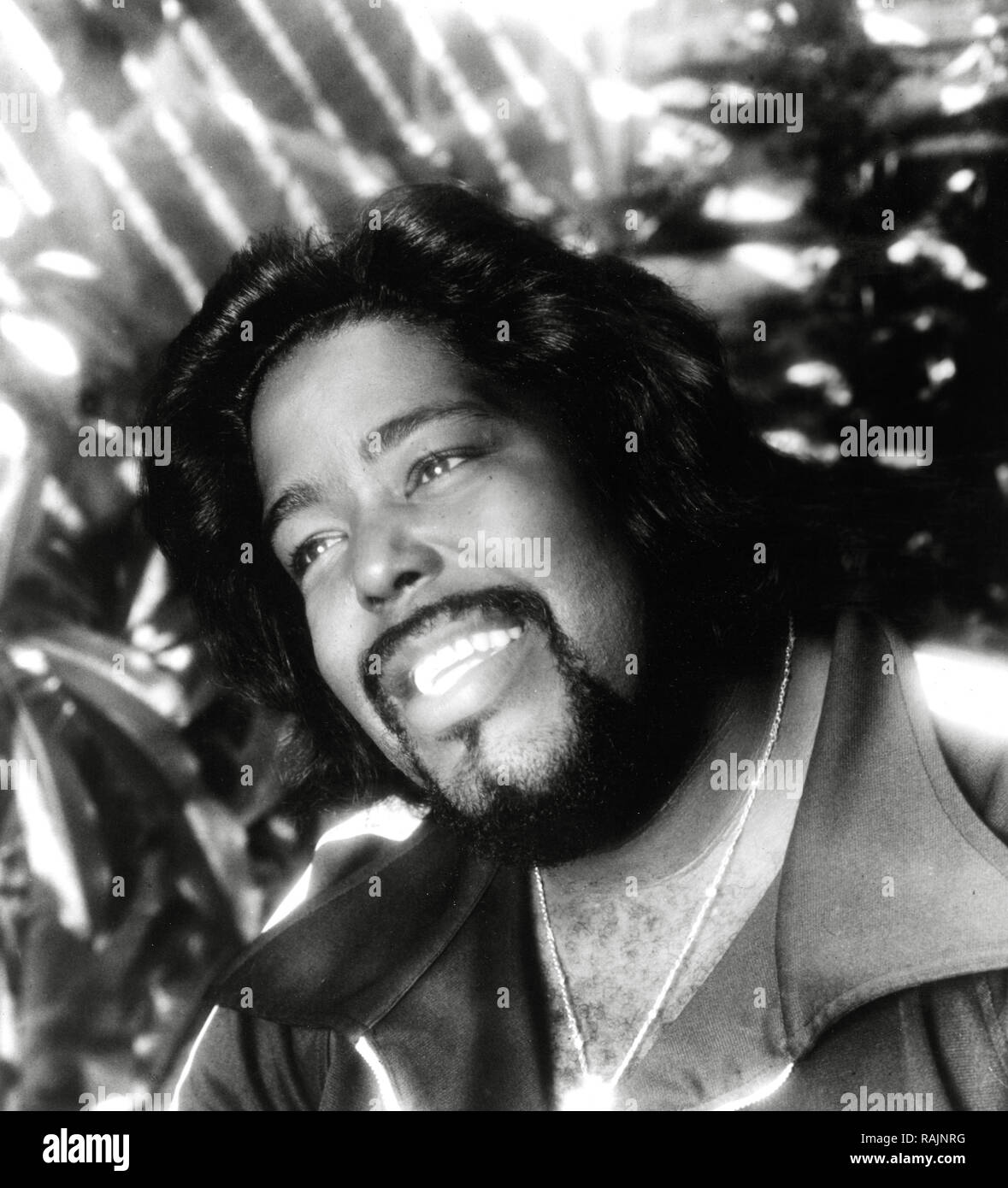 Publicity photo of Barry White,  circa 1974    File Reference # 33636 934THA Stock Photo