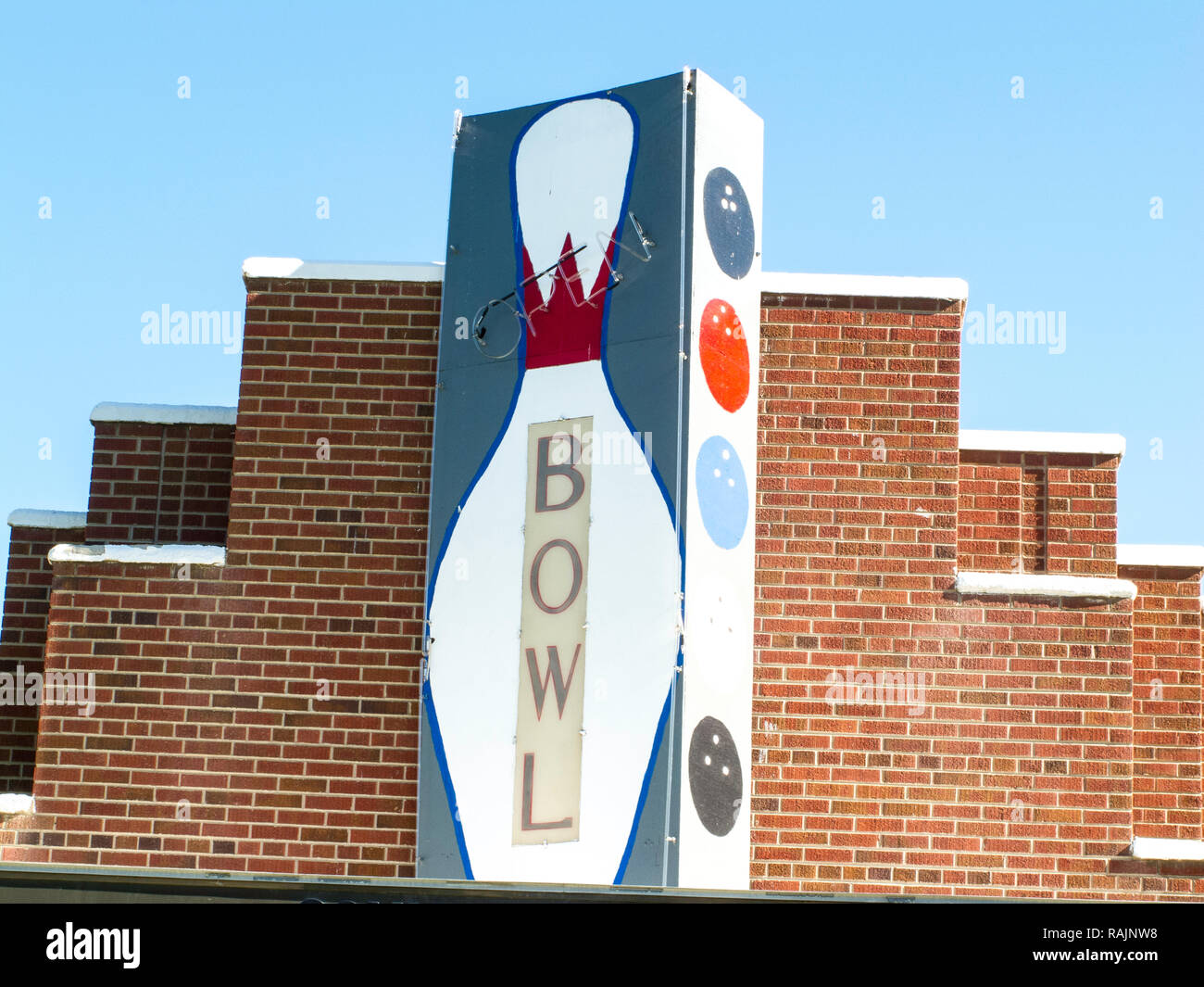 Black Eagle Civic Bowling Center, Great Falls, MT Stock Photo Alamy