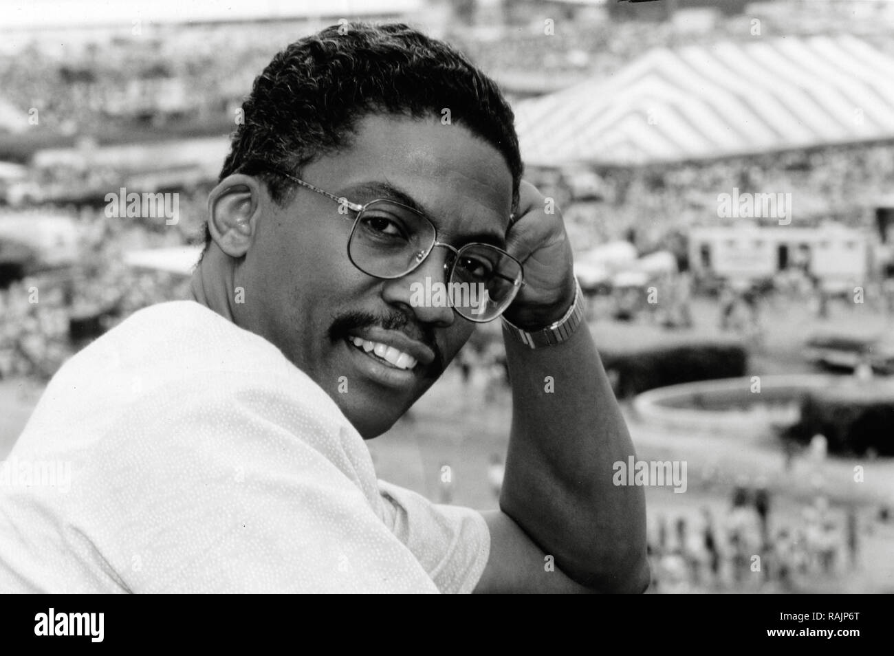 Publicity photo of Herbie Hancock,  circa late 1988    File Reference # 33636 997THA Stock Photo