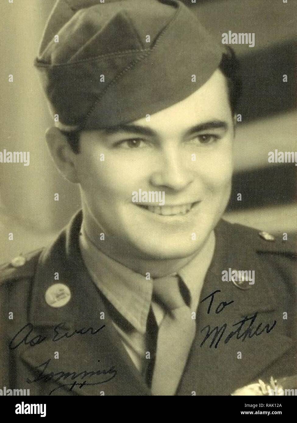 Thomas Boyd in a portrait taken circa 1945. Boyd served as a B24