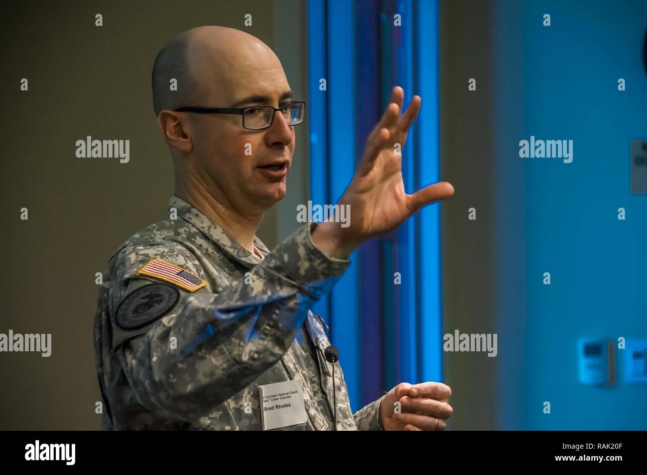 Ltcol Rhodes Defensive cyber operations element hi-res stock photography and images ...