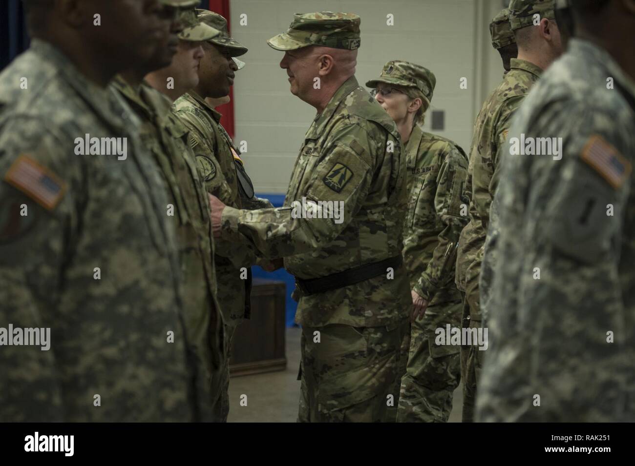 U.S. Army Reserve Maj. Gen. Peter Bosse, commander of the 335th Signal ...