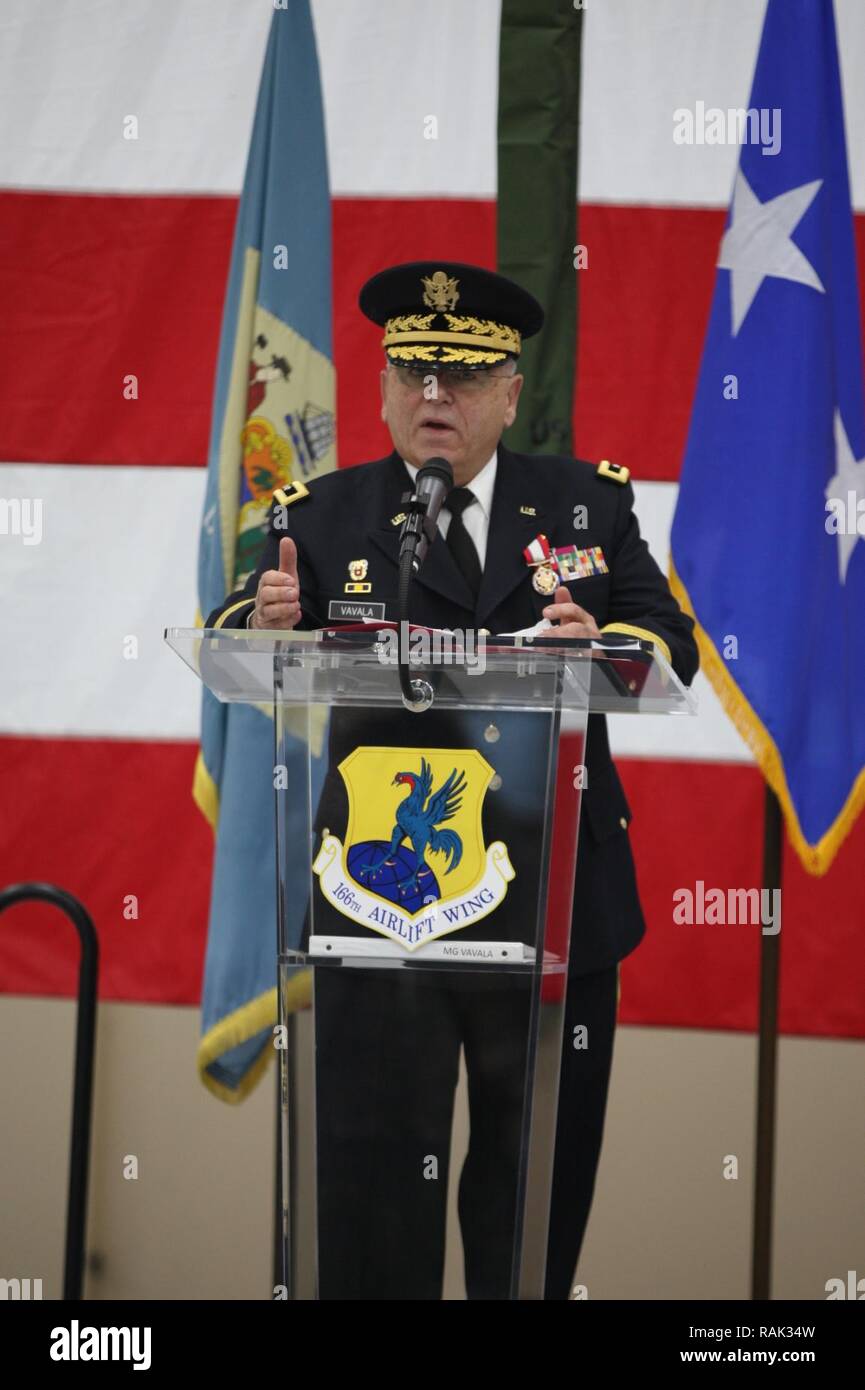 2/12/17 Change of Command for Delaware National Guard Outgoing