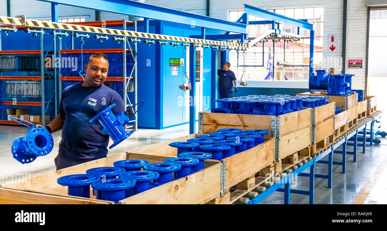 Johannesburg, South Africa September 7 2016 Industrial Valve