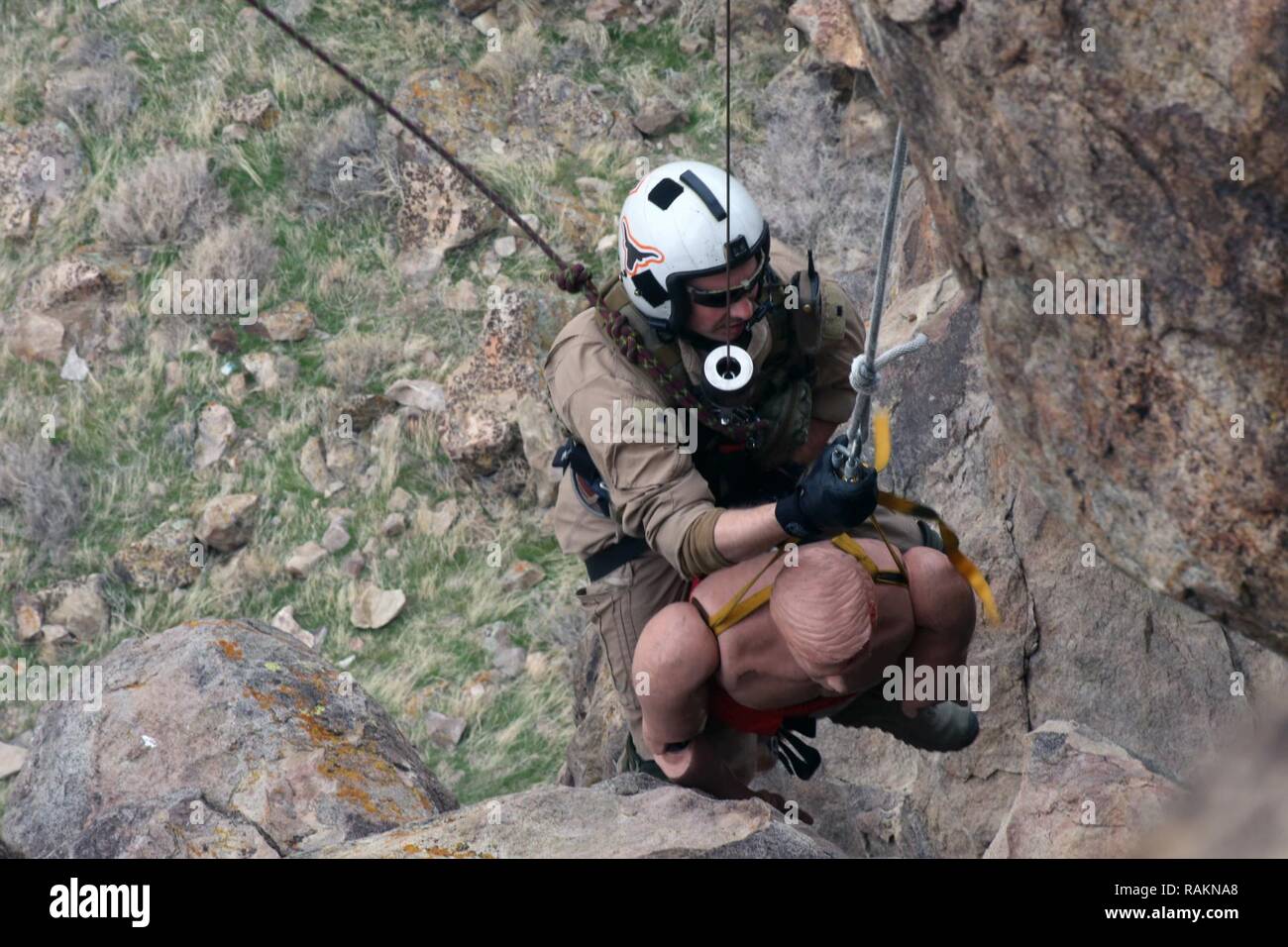 FALLON, Nev. (Feb. 10, 2017) Naval Aircrewman (Helicopter) 1st Class ...