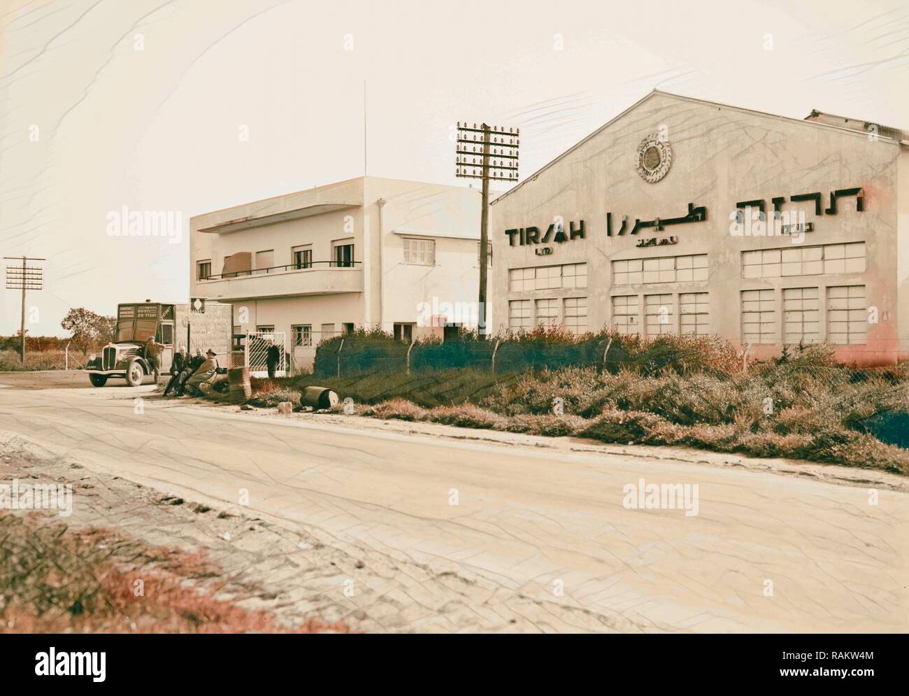 Jewish factories in Palestine on Plain of Sharon & along the coast to