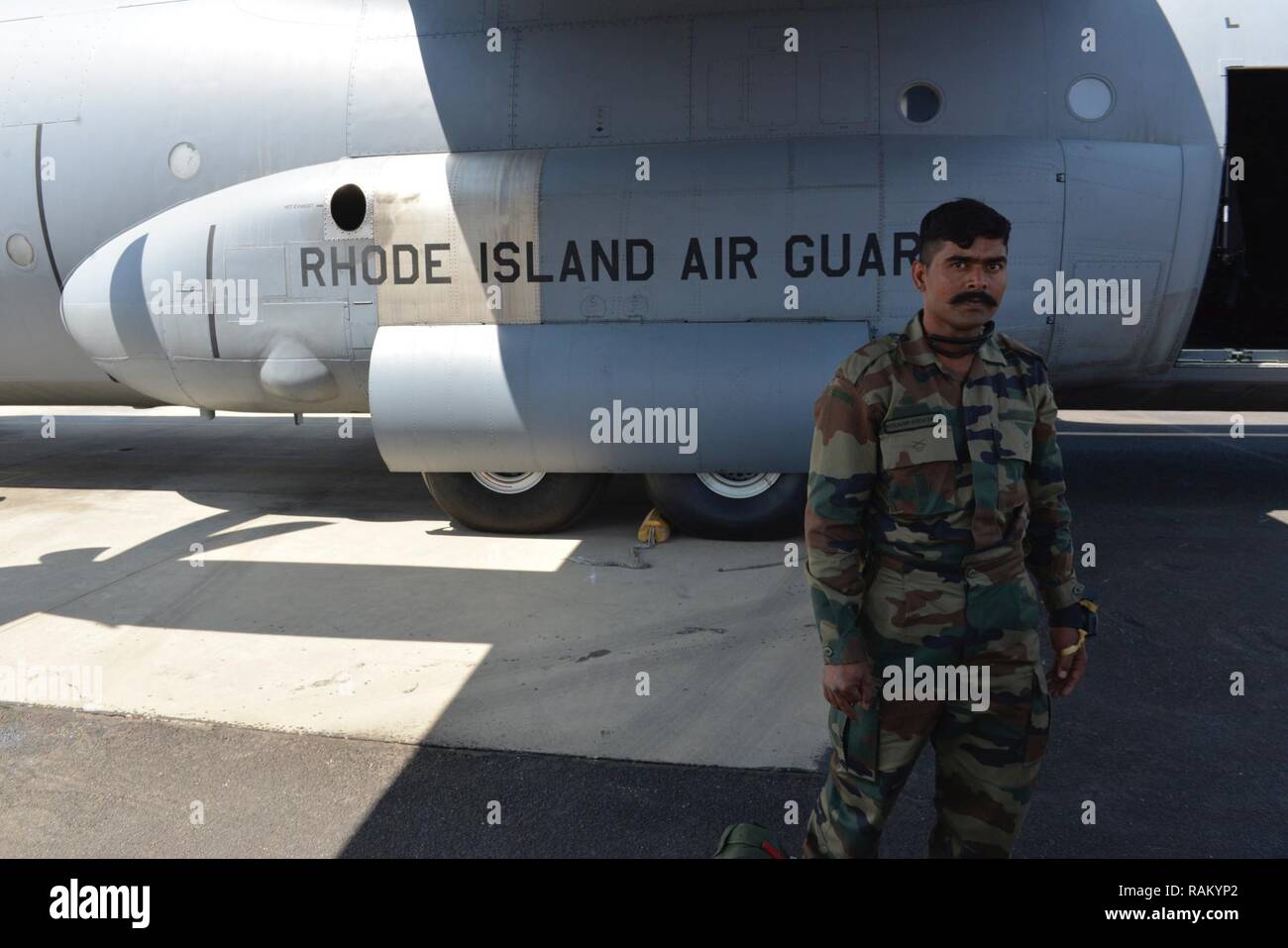 143rd airlift wing hi-res stock photography and images - Alamy