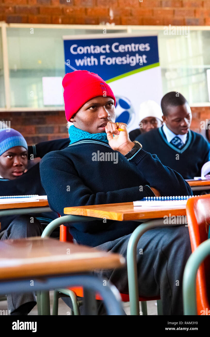 South african high school children hi-res stock photography and images ...