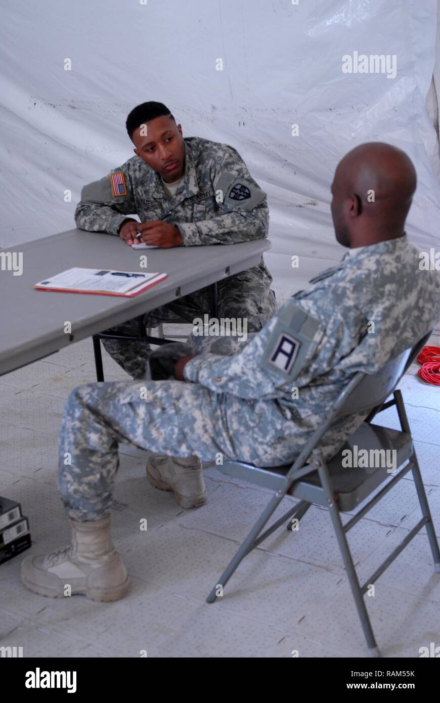 Army Reserve Inprocessing 393rd Infantry Regiment High Resolution Stock Photography and Images ...