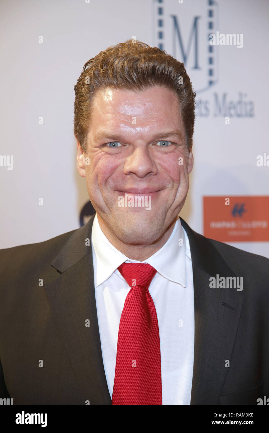 Guests at 'Movie meets Media' at hotel Grand Elysee Hamburg  Featuring: Tetje Mierendorf Where: Hamburg, Germany When: 03 Dec 2018 Credit: Becher/WENN.com Stock Photo