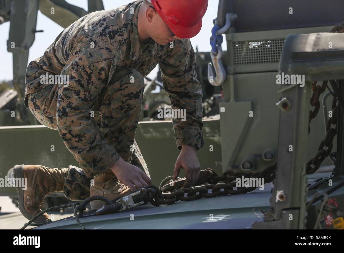 U.S. Marine Corps Cpl. Jeremiah S. Bowden, Heavy Equipment Operator ...
