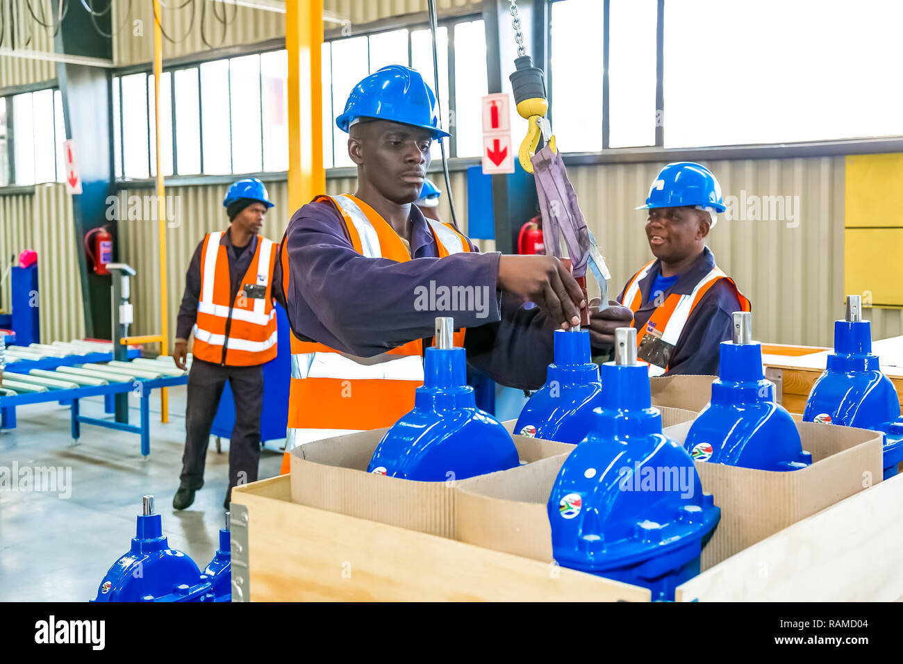 Johannesburg, South Africa September 7 2016 Industrial Valve