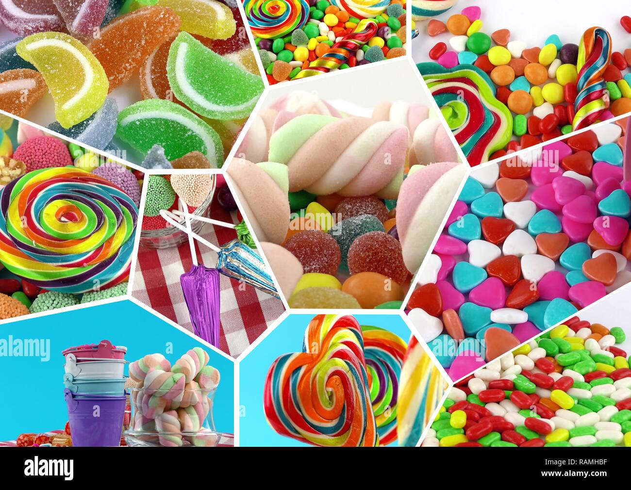 Candy collage cheap