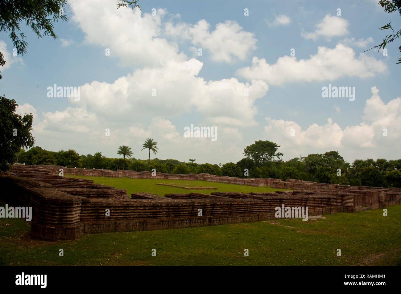 Ruins of Darasbari Madrasa. It is situated about a kilometre to the southwest of KOTWALI DARWAZA, and about half a kilometre from the Chhota Sona - Ko Stock Photo