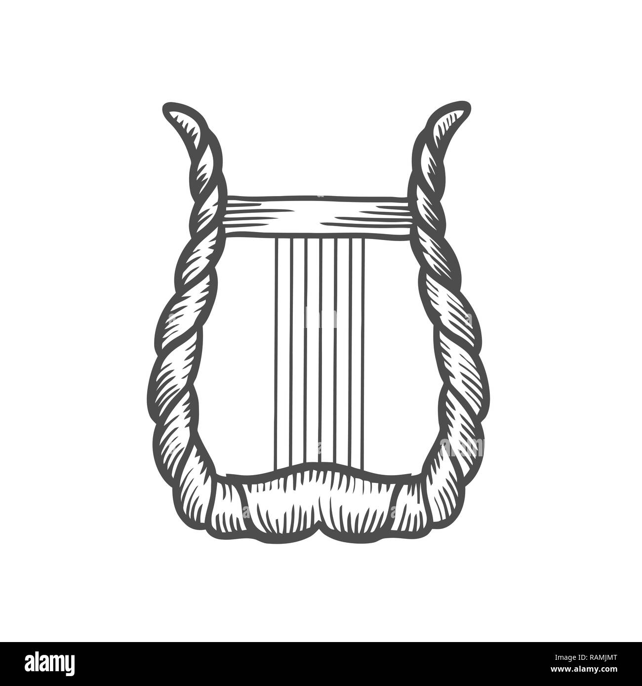Ancient greek music history Stock Vector Images - Alamy