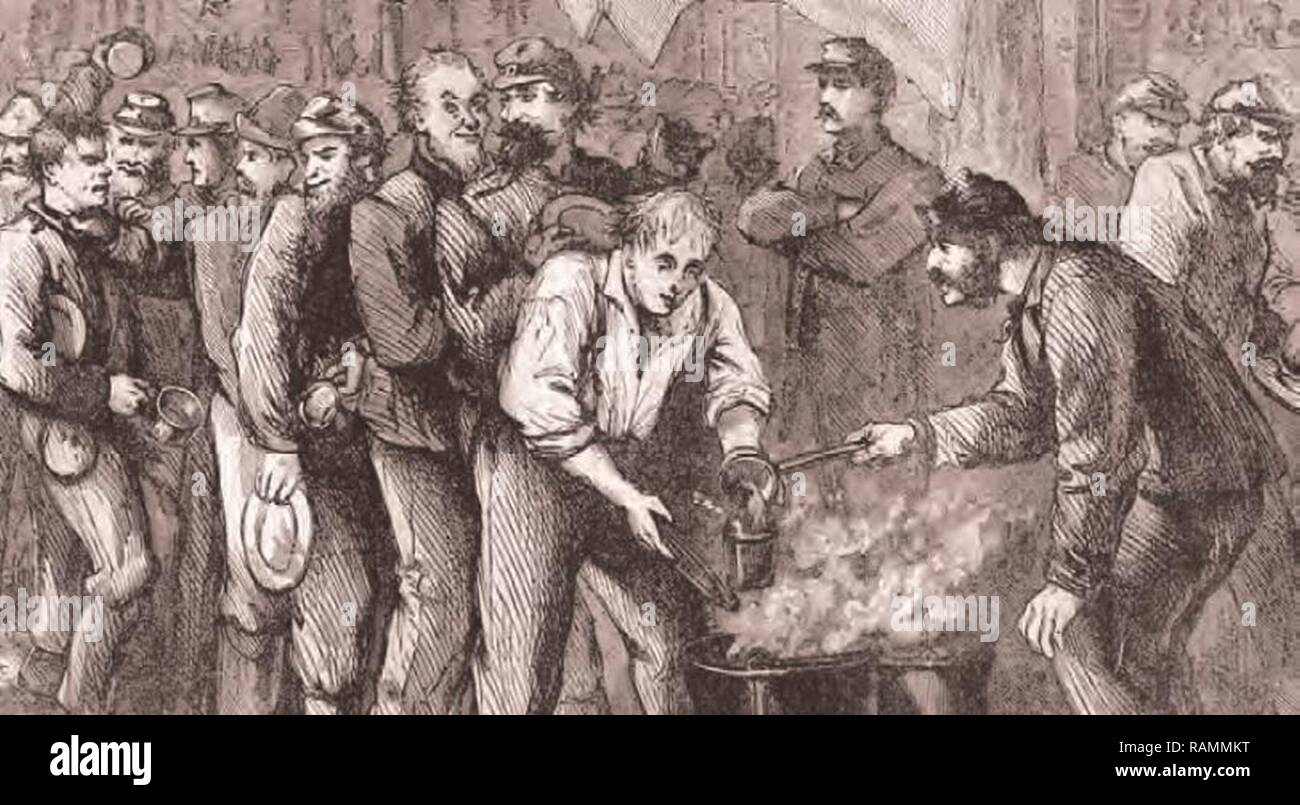 Christmas in the Army – American Civil War Style Stock Photo - Alamy