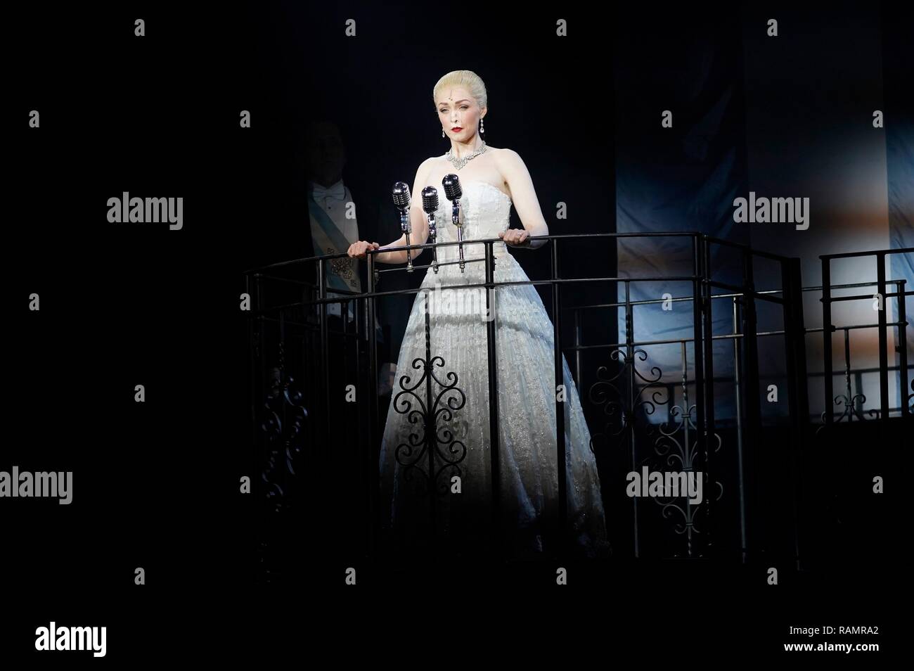 Lucy O'Byrne at the premiere of the musical 'Evita' in the Admiral's Palace. Berlin, 02.01.2018 | usage worldwide Stock Photo