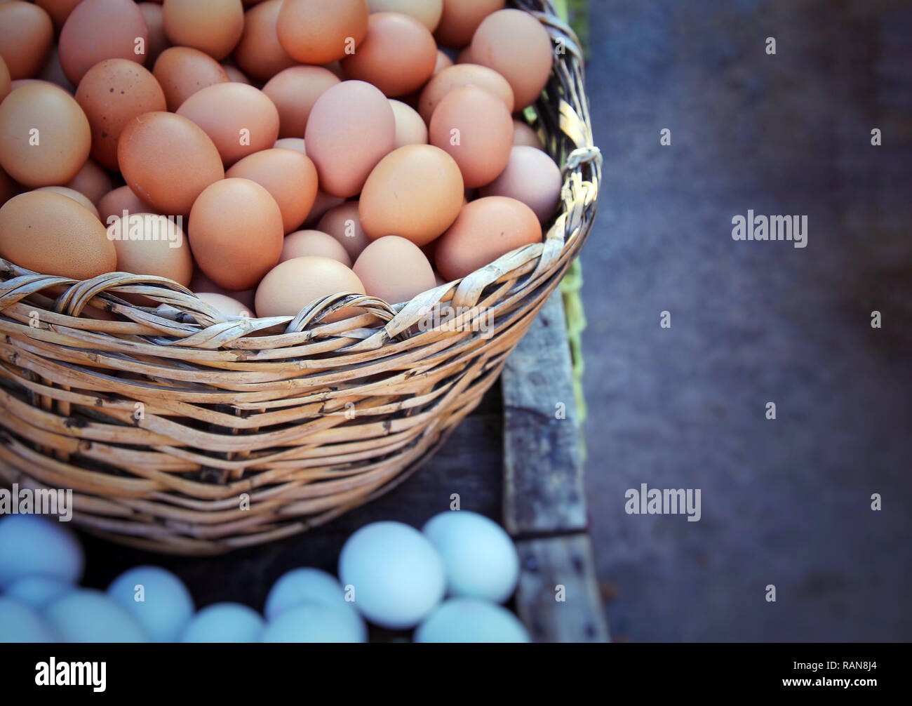Food Protein Organic Chicken Raw Eggs Photo Stock Photo Alamy