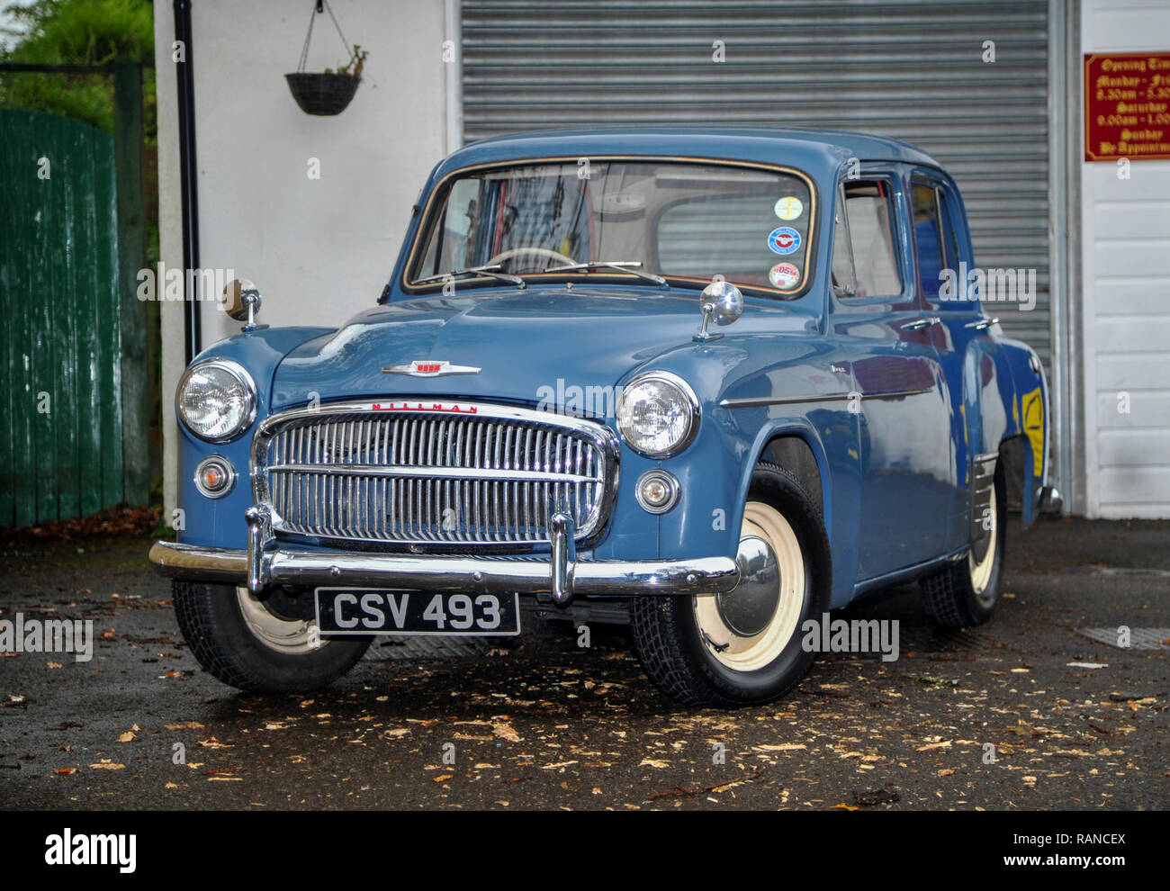 1955 Hillman Minx classic British car from the Rootes Group Stock Photo
