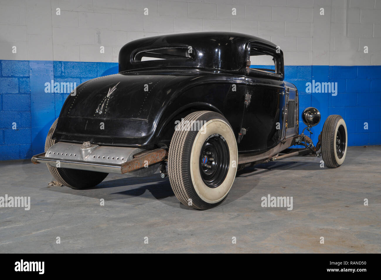 Ford Model B Based Traditional Hot Rod Under Construction Stock Photo ...