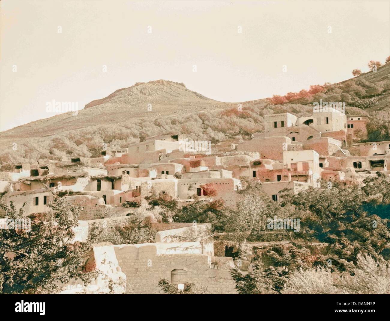 Horns of Hattin. 1934, Israel, Hattin. Reimagined by Gibon. Classic art