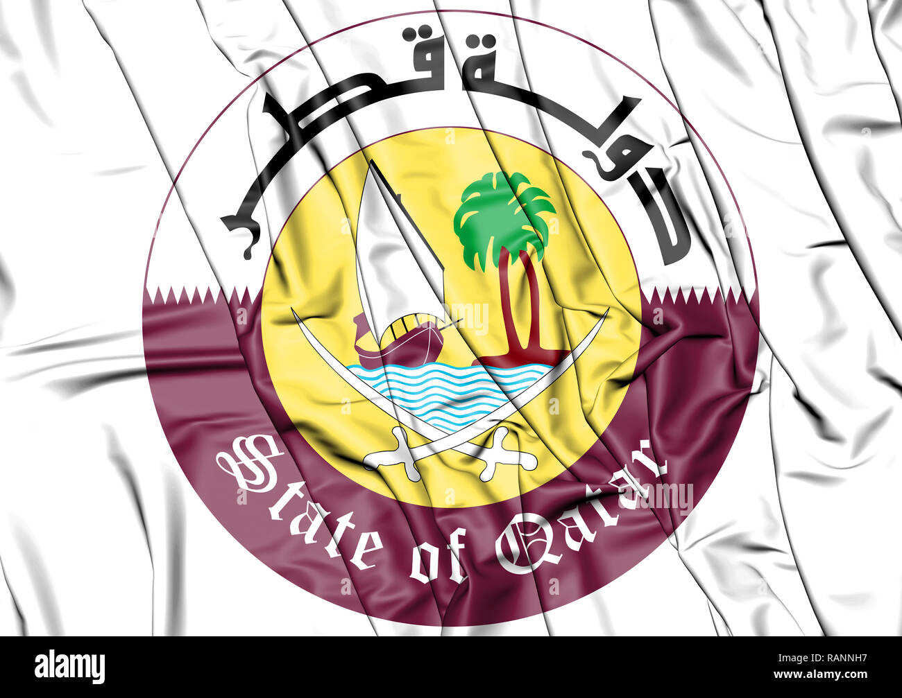 National emblem of qatar hires stock photography and images Alamy