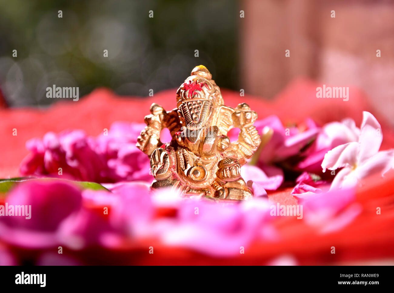 Indian Festival Diwali , Laxmi Pooja Stock Photo